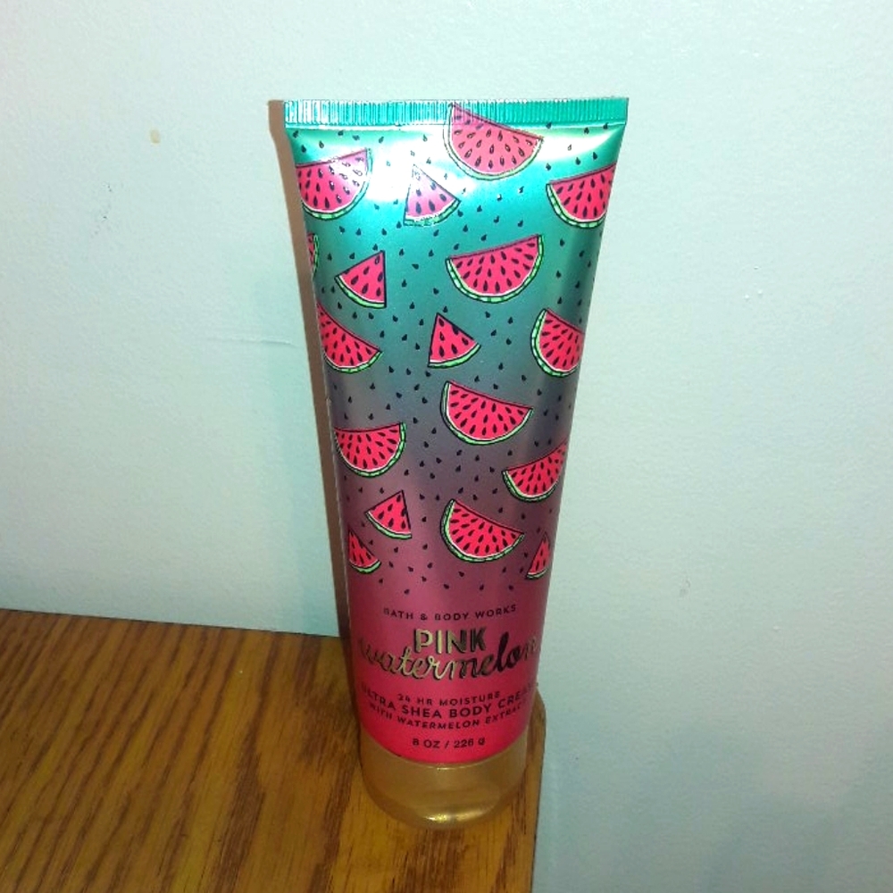 Pink Watermelon Bath and body works lotion